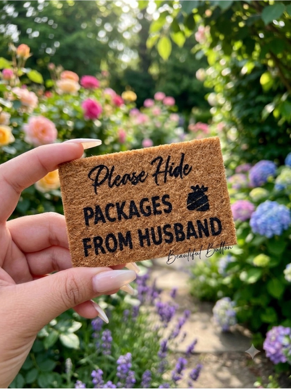 Custom Mini DoorMat Magnet